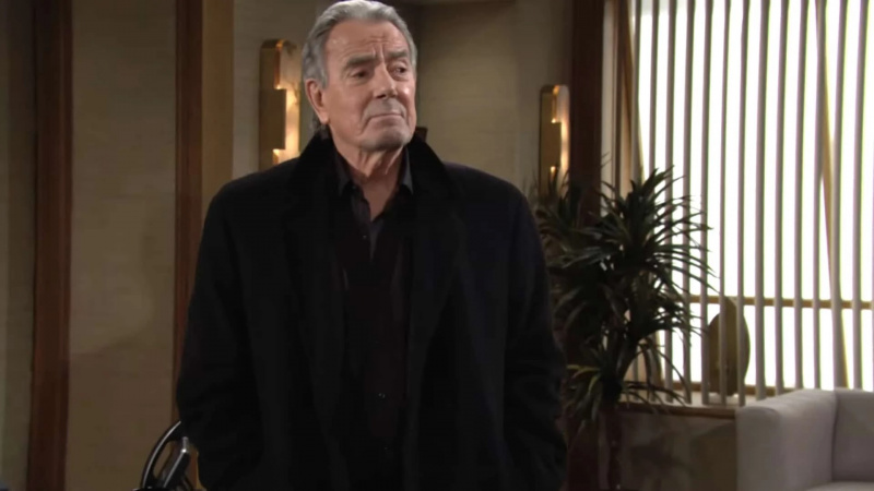   Eric Braeden ako Victor v kabáte vo filme The Young and the Restless