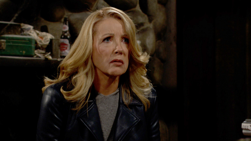   Melody Thomas Scott ako Nikki konfrontujúca Jordana vo filme The Young and the Restless