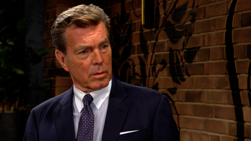   Peter Bergman ako Jack vyzerá zmätene vo filme The Young and the Restless