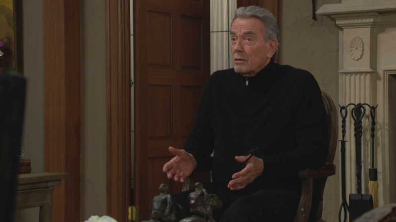   Eric Braeden ขณะที่ Victor ประหลาดใจใน The Young and the Restless