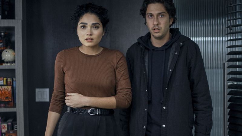  Brittany O'Grady and Nat Wolff in The Consultant