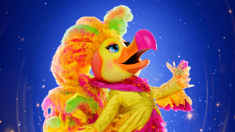 Showbirdi reklaampilt filmis The Masked Singer 12. hooajal