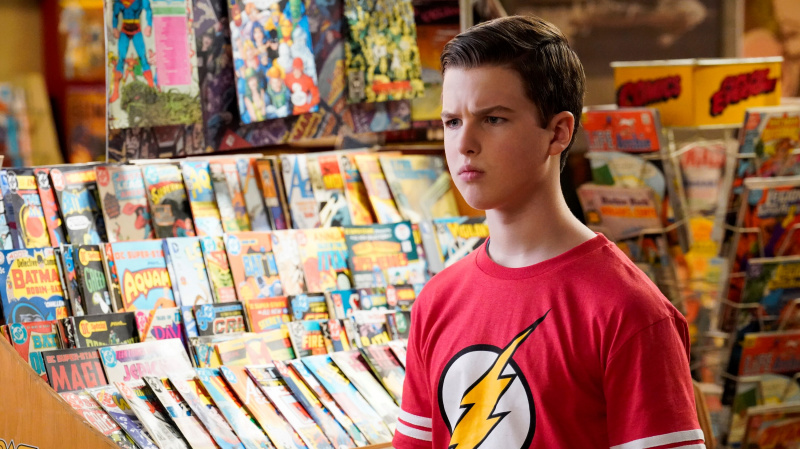 Iain Armitage, Young Sheldon 602'de bakıyor