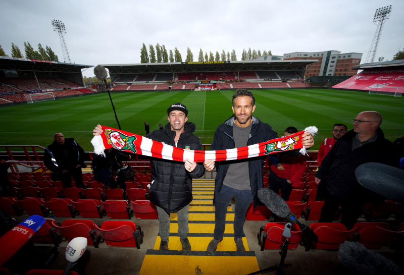   Uspejú herci svojho času v AFC Wrexham?