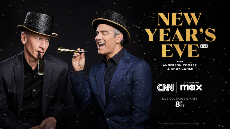   Нова година's Eve Live with Andy Cohen and Anderson Cooper 2025