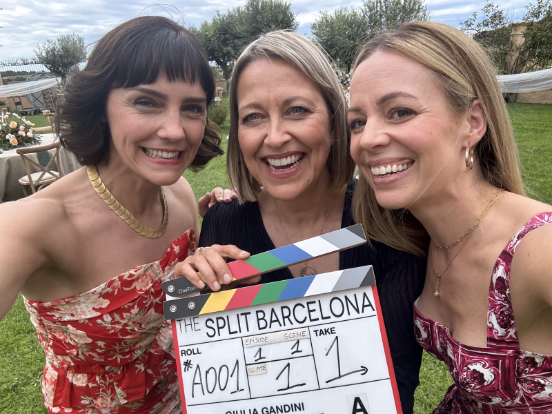   Le bouton Split Barcelona Fiona Nicola Walker Annabel Scholey