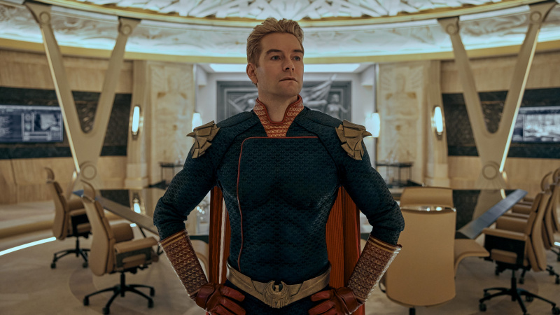Ο Anthony Starr ως Homelander στο The Boys