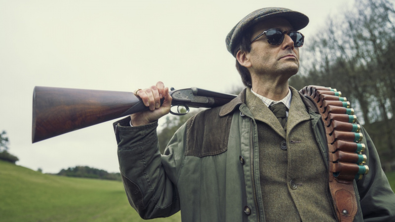 David Tennant รับบทเป็น Lord Tony Baddingham ใน Rivals ตอนที่ 5