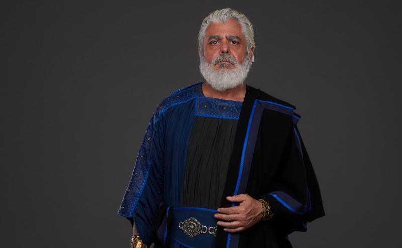   Darrell D'Silva plays Piso in Domina season 2