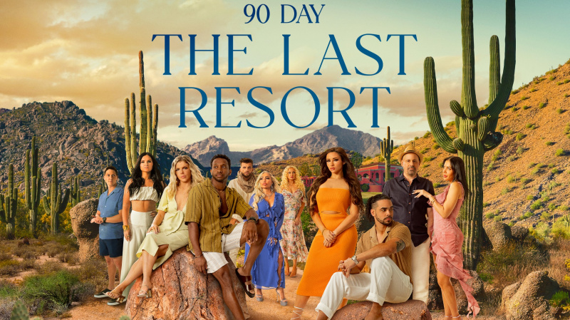 Artă cheie pentru 90 Day: The Last Resort sezonul 2, cu distribuția