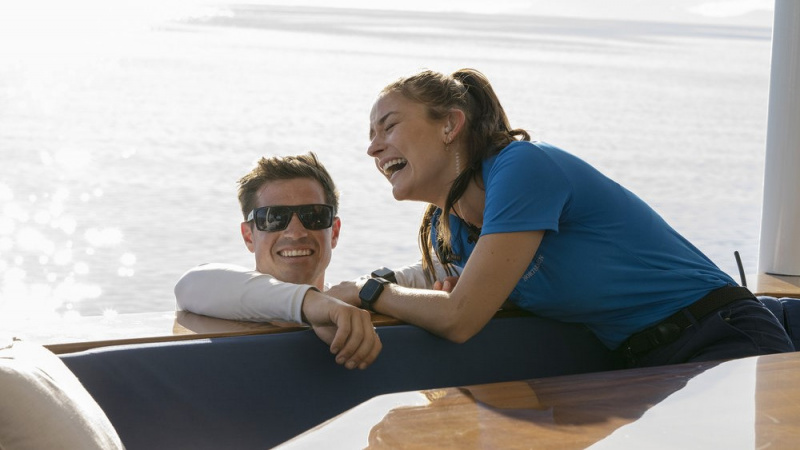   Culver Bradbury ve Aesha Scott, Under Deck Down Under'da