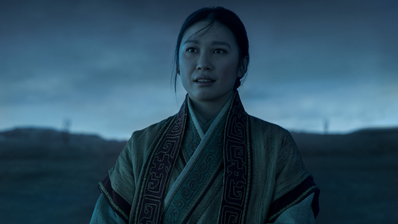   Jin (Jess Hong) μέσα στο παιχνίδι στο 3 Body Problem