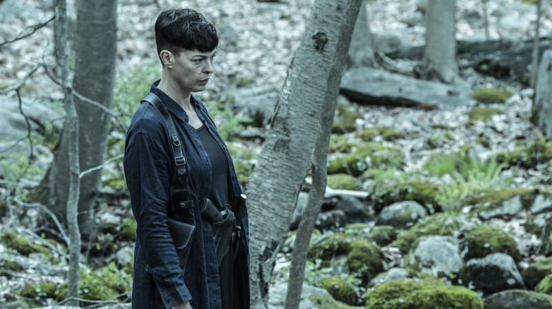   Pollyanna McIntosh ako Jadis vo filme The Walking Dead: The Ones Who Live