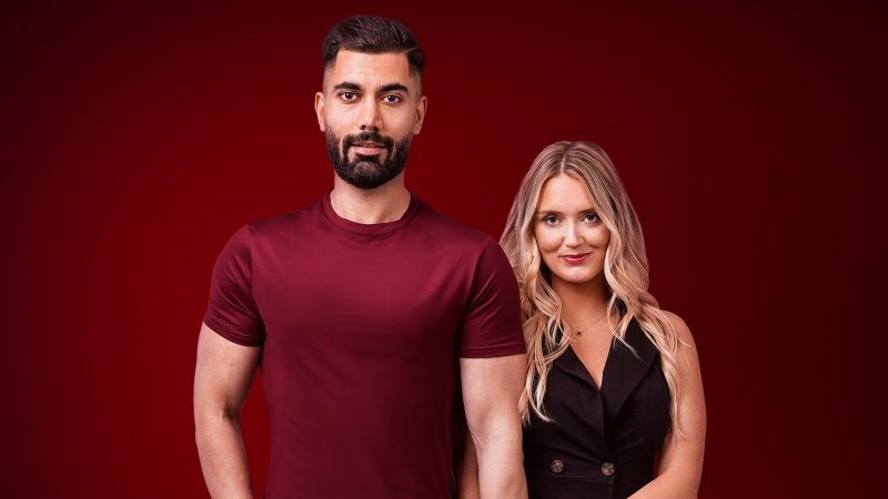 Stevi et Mahdi dans l'art clé de la saison 11 de 90 Day Fiancé