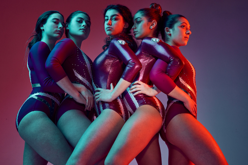   The Gymnasts are loc într-un cantonament din Alpii italieni.