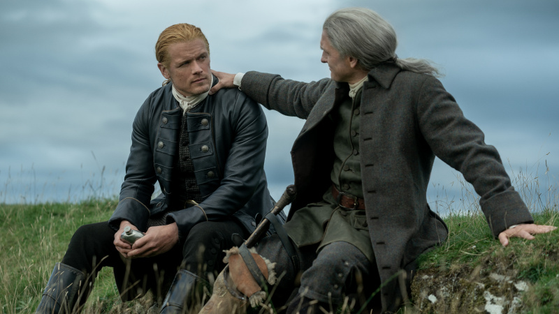 Jamie และ Ian แบ่งปันช่วงเวลาสุดท้ายใน Outlander ซีซั่น 7 ตอนที่ 10
