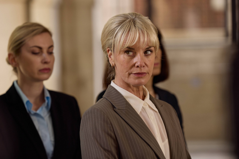 Sally (Tamzin Outhwaite) filmis Silent Witness 28. hooajal