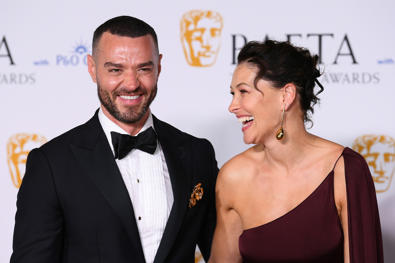   แมตต์และเอ็มมา วิลลิสในงาน BAFTA