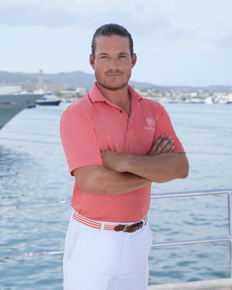 Gary King Below Deck Sailing Yacht 5. hooaja reklaampildil