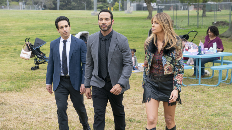 Deniz Akdeniz, Daniel Sunjata și Kaitlin Olson în High Potential