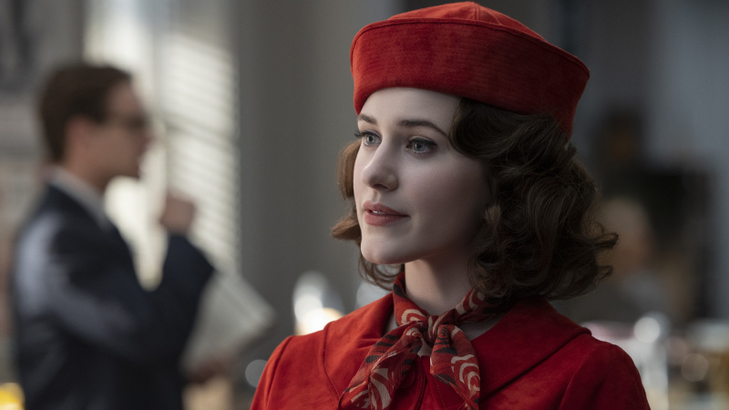 Rachel Brosnahan ใน The Marvelous Mrs. Maisel