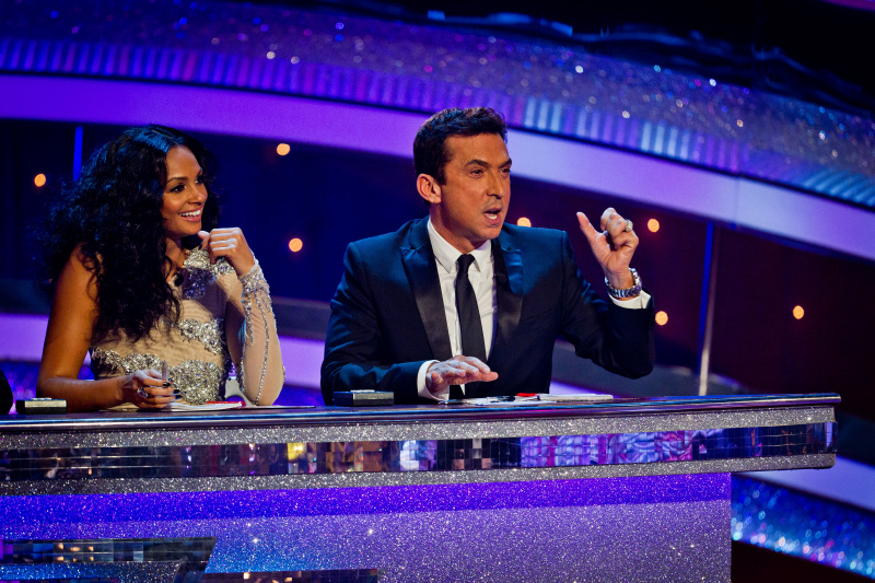   Bruno Tonioli og Alesha Dixon på Strictly