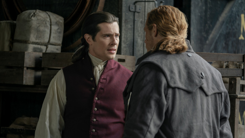   ลอร์ดจอห์นสารภาพกับเจมี่ใน Outlander ซีซั่น 7 ตอนที่ 12