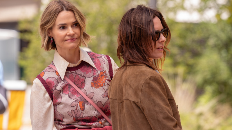   Leisha Hailey y Katherine Moennig en The L Word: Generación Q