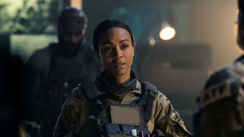   Zoe Saldana en Operaciones Especiales: Leona