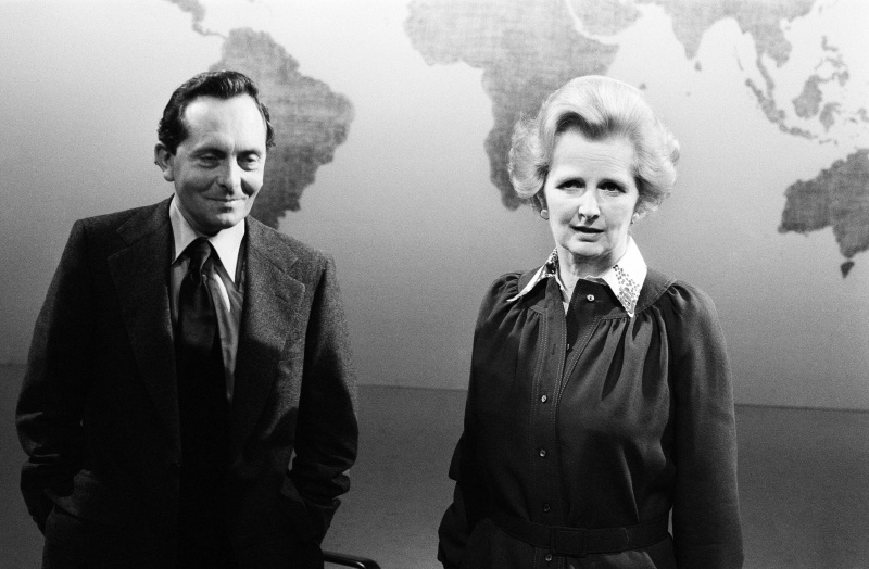   Brian Walden, Margaret Thatcher ile uzun yıllar boyunca röportaj yaptı.