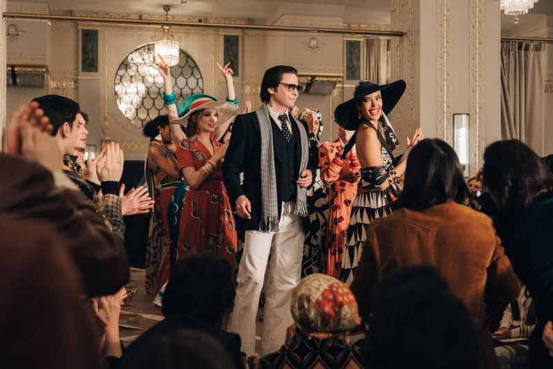   Tam's glamour and big rivalries in the fashion world that play out in Becoming Karl Lagerfield.