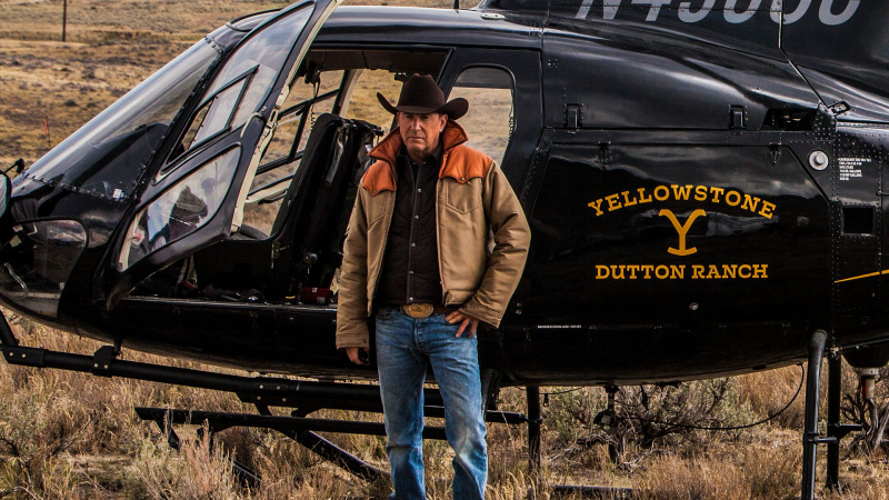  Ο Kevin Costner πρωταγωνιστεί στο Taylor Sheridan's 'Yellowstone.'
