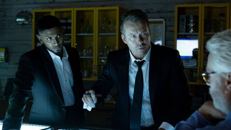   Sean Sagar, Todd Lasance und William McInnes in NCIS: Sydney