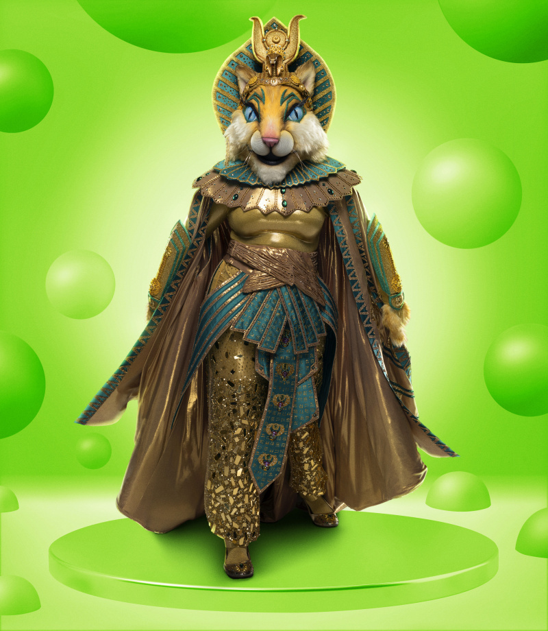  Immagine promozionale di Cleocatra nella stagione 11 di The Masked Singer