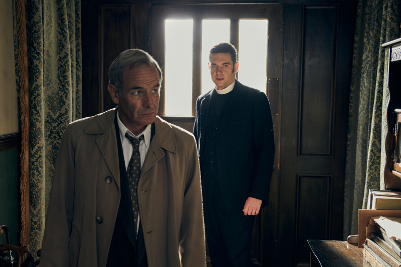   Robson Green Tom Brittney grantchester