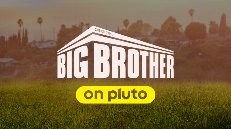 Promobilde av Big Brother på Pluto TV