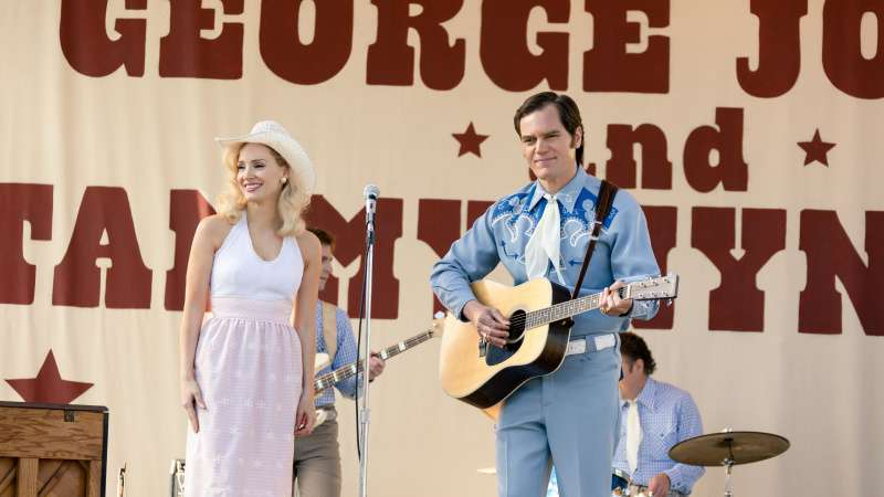   Jessica Chastain og Michael Shannon i George og Tammy.