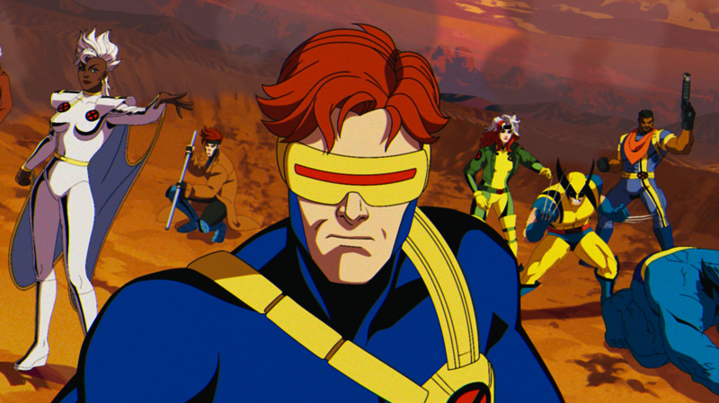 Cyclops a ďalší X-Men pripravení na boj v X-Men'97
