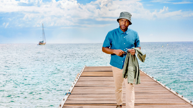 Death in Paradise eerste foto's: Saint Marie zegt hartelijk hallo tegen rechercheur Mervin Wilson