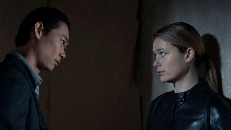   Sho Kasamatsu i Rachel Keller w Tokyo Vice