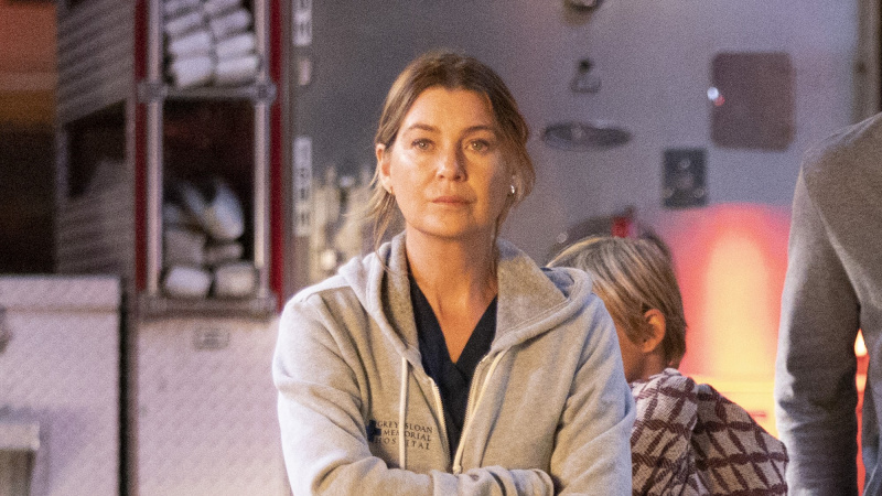   Ellen Pompeo pilkoje's Anatomy