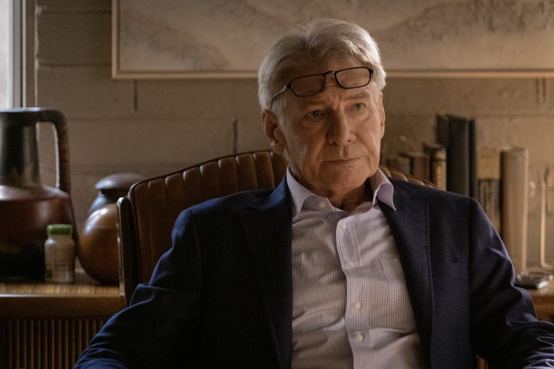   Ustupujúca hviezda Harrison Ford je na terapeutovi's couch!