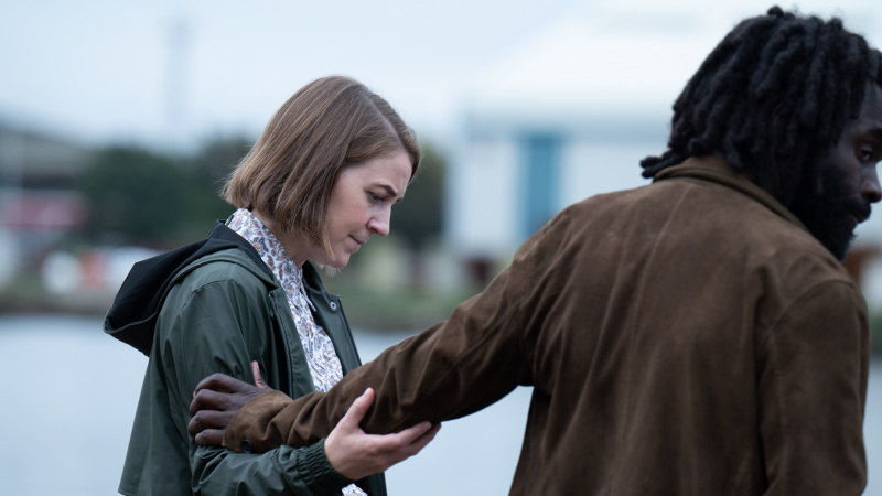   GEMMA WHELAN DI Sarah Collinsina ja JIMMY AKINGBOLA DC Steve Bradshawna The Tower -kaudella 3