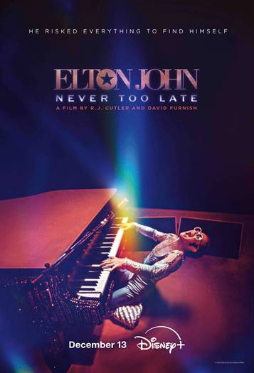   Αφίσα Elton John: Never Too Late!