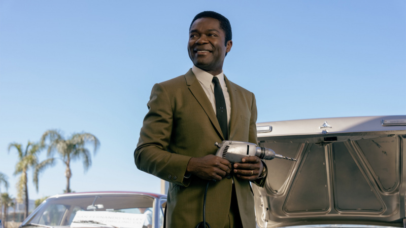 Government Cheese è una commedia di Apple TV Plus con David Oyelowo nel ruolo di Hampton Chambers (sopra).