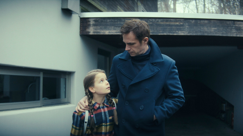   James D'Arcy and Alice/Davina Coleman in Constellation episode 8