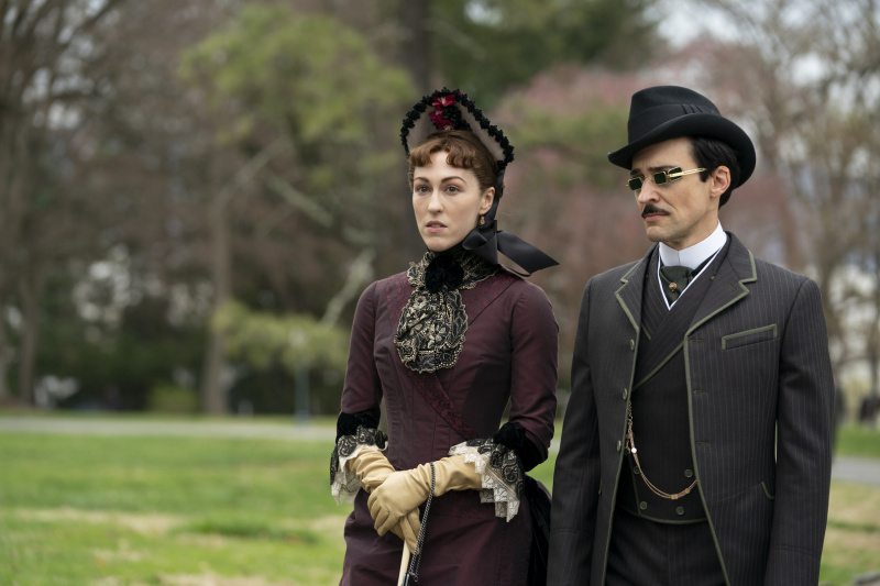   Blake Ritson, Kelley Curran HBO The Gilded Age ซีซั่น 1 - ตอนที่ 7