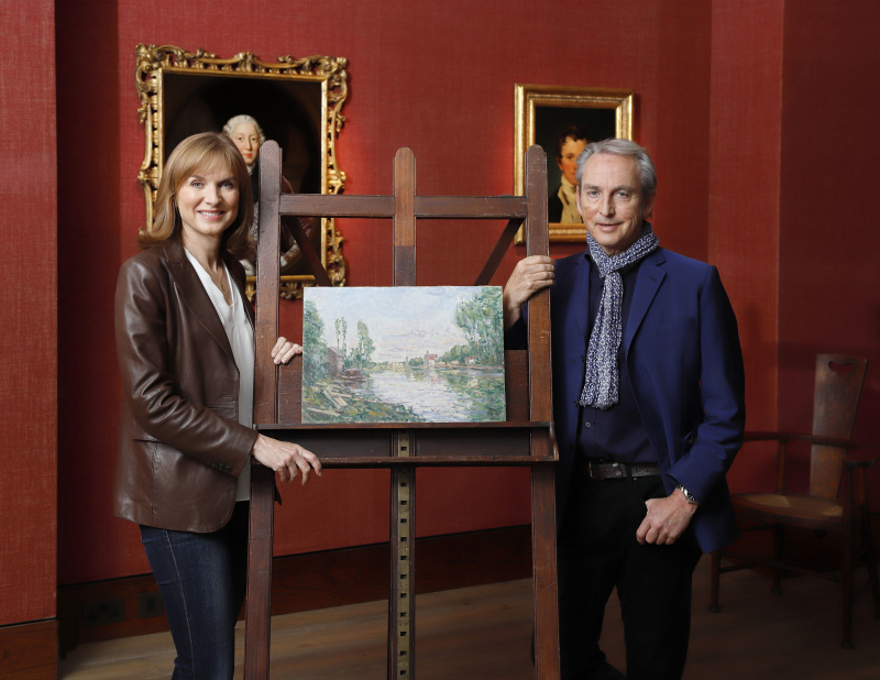   Kunnen Fiona en Philip bewijs vinden dat dit een Sisley is?
