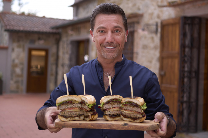   Gino hat einen leichten Snack gezaubert.