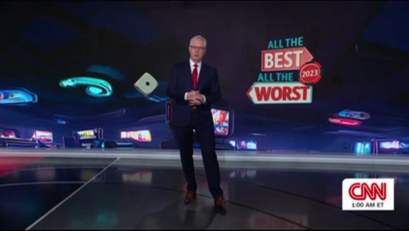 Rekapitulácia relácie All The Best, All The Worst 2023 od CNN, ktorá sa dnes večer vysiela v televízii